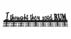 Medal Hanger Specialists DC Designers I Thought They Said Rum 72 Tier Medal Hanger - Black Photo