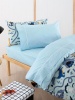 Linen House Levi Sheet Set - Blue Photo