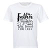 BuyAbility Father & Daughter - Adults - T-Shirt Photo