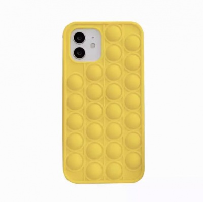 Photo of Mr Protect Fidget Pop It Toy Case For iPhone 11 - Yellow