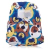 Bamboo Baby Pocket Nappy with Hook and Loop waist - Bear Photo