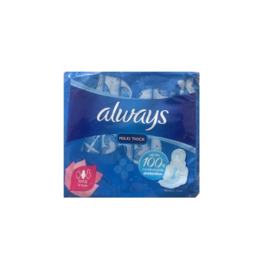 Photo of Always Sanitary Pads Long Maxi Thick 4 packets x 9 pads