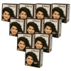 BetterBuys Glory Henna Natural Hair dye - Ammonia Free - Brown - 10 Pack Photo
