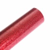 PU T shirt transfer Vinyl GLITTER RED Photo