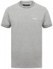 Tokyo Laundry - Mens Wentworth Cotton Pique Ringer T-Shirt In Vintage Wine Photo