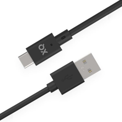 xqisit Charge Sync Type C 20 to USB A 150cm Black
