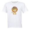 Sitting Lion - Kids T-Shirt Photo