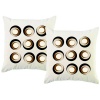 PepperSt - Scatter Cushion Cover Set - Abstract Circles Photo