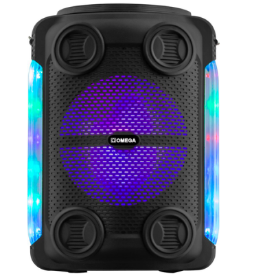 Photo of Omega Portable Karaoke Speaker Bluetooth/USB/AUX/TWS/LED/MIC input OP-8250B