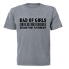 BuyAbility Dad of Girls - Scan for Payment - Adults - T-Shirt Photo