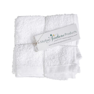 Photo of mother nature products 100% Cotton Washable Wipes 4-pack
