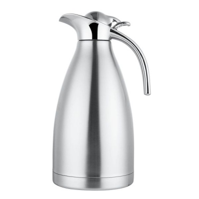 2L Vacuum Stainless Steel Thermos Flask Silver