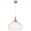 Zebbies Lighting - Gracie - Rose Gold 14W LED Pendant Photo