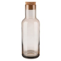 blomus Glass Water Carafe Tinted in Golden Beige Nomad Fuum 1 Litre