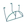 MTS - Metal Hose Hanger Mountable Hose Pipe Holder - Photo