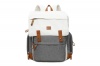 George Mason Baby George & Mason Baby - Nappy Bag - Grey & Cream Photo