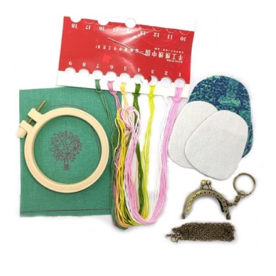 Craft Sewing Embroidery Purse Kit DIY Project