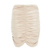 Quiz Ladies Vicky Pattison Stone Ruched Mini Skirt - Stone Photo