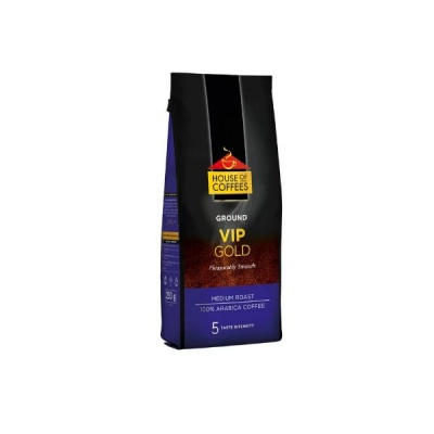 House Of Coffees Pure Ground Coffee VIP Gold 1 x 250g