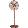 Solsave Copper coated 12 3 speed oscillating desktop fan