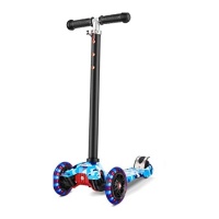 Onlinemotorspares Kids Ride on 3 wheeler Scooter with light up wheels