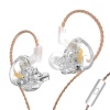 KZ Acoustics KZ EDX Crystal Earphones/Earbuds/Headphones with HD Mic & Elliptical Case Photo