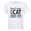 The Cat Did It - Adults - T-Shirt Photo