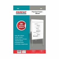 Parrot Products 30 Sheet Flipchart Paper Bond 860610mm