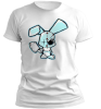 PepperSt Men's White T-Shirt - Evil Easter Photo