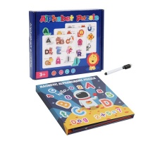 2 Set Smart Game Building Word Number Animal Educational Puzzle Book