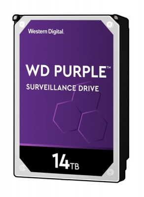 Photo of Western Digital WD 14TB Purple 7200 rpm SATA 3 3.5" Internal Surveillance Hard Drive