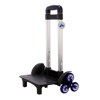 Alanes Foldable Trolley Cart 6 Wheels Backpack Trolley Hand Cart Roller Attachment