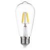 JNC-ST64 4W LED Filament Bulb E27 White x 2 Pieces Photo