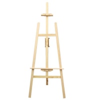 Craft Multifunctional Foldable Wooden Easel For Painting Set Of 2
