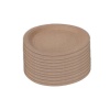 Bags Direct Eco Kraft Paper Plate - 22.5cm - Set of 10 Pieces Photo