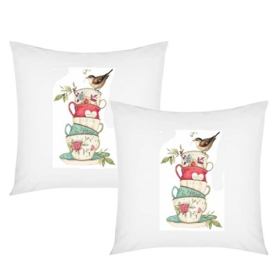 Photo of PepperSt - Scatter Cushion Cover Set - Dream & Hope Tea Party