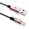 Ghostek Super Durable 10 Ft Braided Charging Cable - Lightning Grey Photo