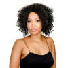 Magic Cosplay Short Synthetic Hair Wig Afro Kinky Curl Wig Nari 1B# Photo