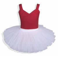 Girls Dance Skirt Tight Camisole Ballet Dance Costume Split 2 Piece Set