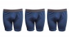 Undeez Longer Length Navy Boxer 3 Pack Photo