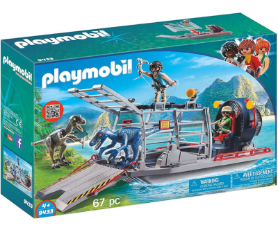 Photo of Playmobil Enemy Airboat with Raptor