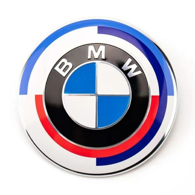 iMix Home BMW 50Y 46 BMW 50th Anniversary Edition Steering Wheel Emblem