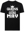 Queens Are Born in May Tshirt Photo