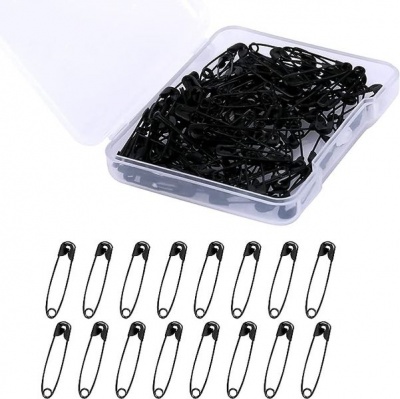 120 Piece Safety Pins 19mm Mini Safety Pins for Clothes Metal Safety Pin