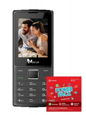Photo of Mobicel K6 Feature - Black Power Cellphone