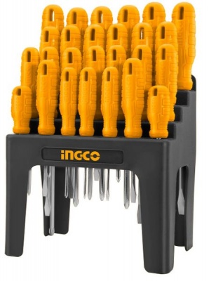 Ingco Screwdriver Set with Plastic Frame