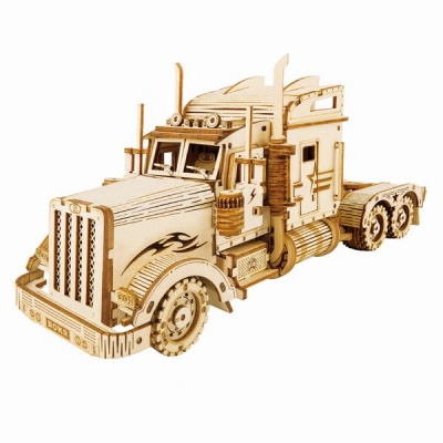 Photo of Robotime Wooden Heavy Truck