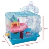 YOUDA Blue Hamster Cage With Accessories Photo