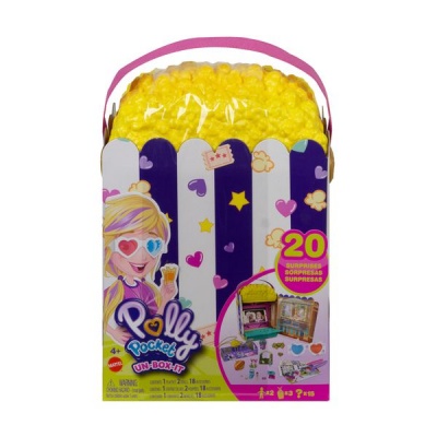 Photo of Polly Pocket Un-Box-It Popcorn Box Playset