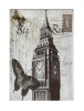 DeBlequy Aankopen – Big Ben - Retro Vintage Metal Wall Plate Photo